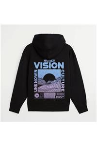 Shout Oversize Higher Vision Oldschool Unisex Hoodie