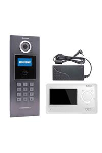 Multitek 5 Daire Mb-11 Görüntülü Diafon Beyaz