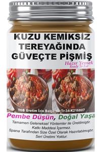 SPANA Kuzu Kemiksiz Tereyağında Güveçte Pişmiş Ev Yapımı Katkısız 330gr