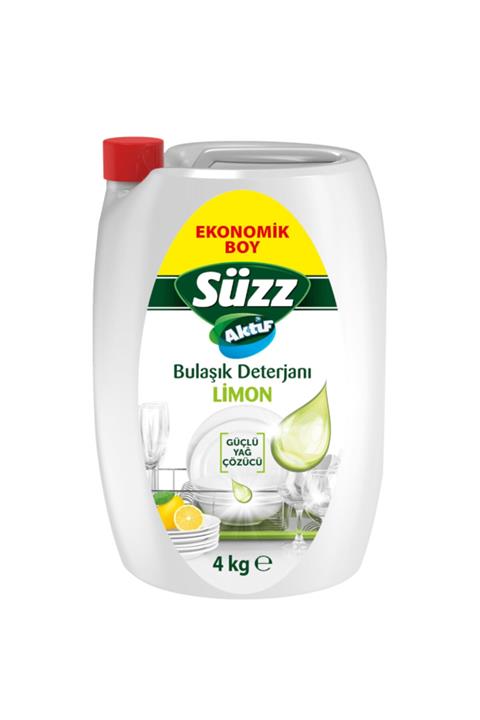 Süzz Aktif Bulaşık Deterjanı 4 kg