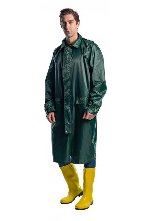 Endüstri Giyim Imperteks Yağmurluk, Haki, Kapüşonlu