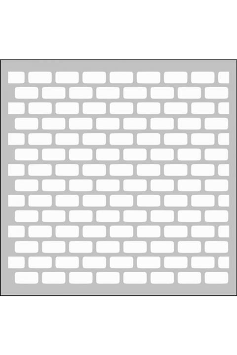 Artdeco Stencil 30x30cm Tuğla Deseni - 130