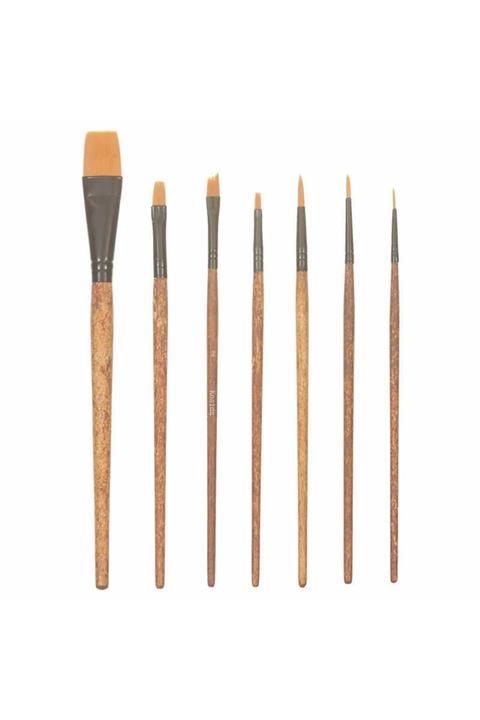 kosida Akrilik 7 Li Fırça Seti Kfcryl-set 7