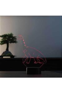 BYLAMP Dinozor Led Gece Lambası (7 Farklı Işık Rengi)