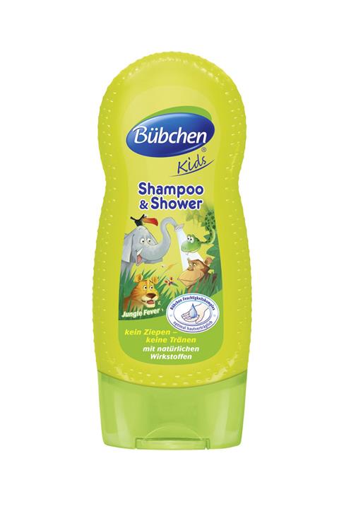 Bübchen Çocuk Şampuanı Ve Duş Jeli Jungle Fever Tropik Orman 230Ml