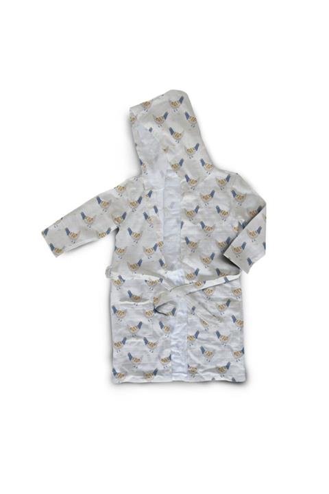 Kokopatik Keten Tavuk Model Bornoz