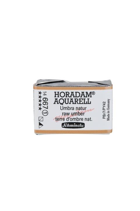 Schmincke : Horadam Aquarell Artist : Tam Tablet Sulu Boya : Seri 1 : 667 Raw Umber