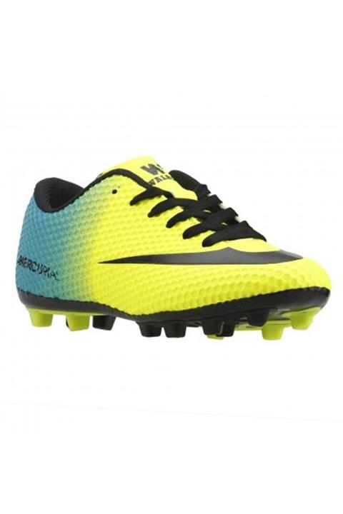 Walked Erkek Çocuk  Sarı 401 Krampon Çim Futbol Spor Ayakkabı K157ny
