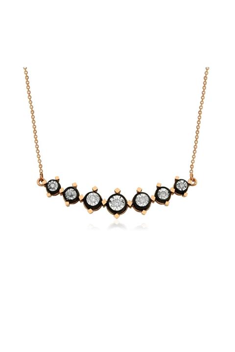 Clavis Jewelry Elmas Ve Pırlanta Taşlı Kolye (ekl1418)