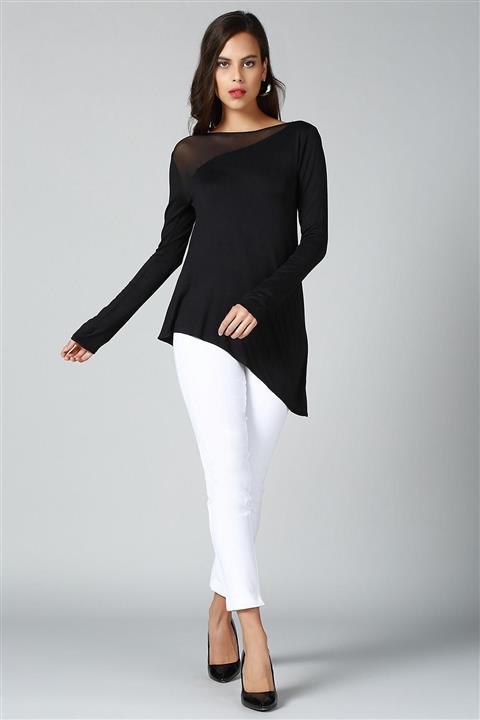 Quincey Asimetrik Tunik