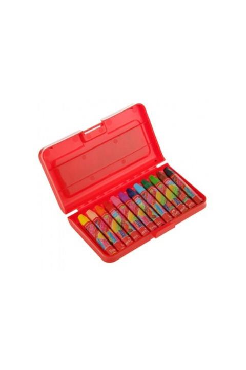 Faber Castell Plastik Kutulu Altıgen 12 Renk Pastel Boya Alıcı Öd