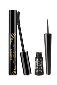 Golden Rose Essential Great Curl Maskara + Alix Avien High Shine Eyeliner