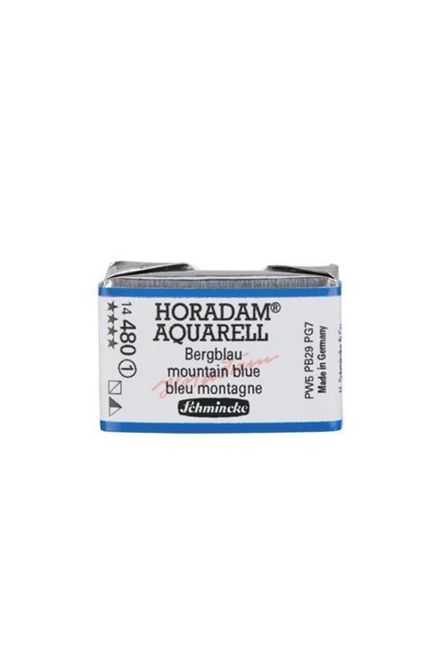 Schmincke : Horadam Aquarell Artist : Tam Tablet Sulu Boya : Seri 1 : 480 Mountain Blue
