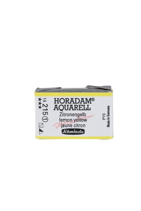 Schmincke : Horadam Aquarell Artist : Tam Tablet Sulu Boya : Seri 1 : 215 Lemon Yellow