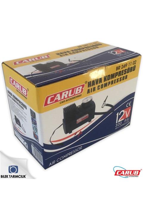 Carub Carup 12v Hava Kompresörü 300 Psı