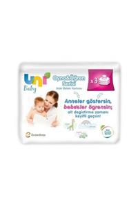 Uni Baby Oyna & Öğren Islak Mendil Havlu 3x52