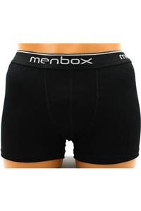 MENBOX Erkek Siyah Boxer 2'li