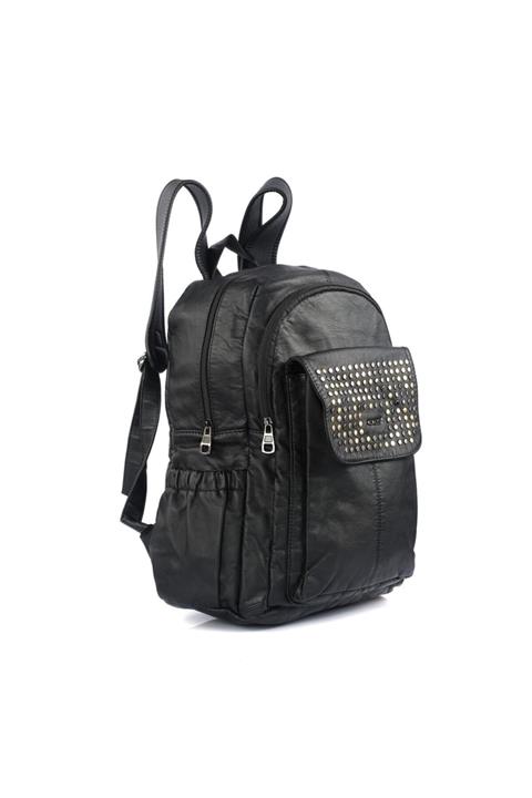 ÇÇS 16228 Kadın Yıkama Deri Sırt Çantası