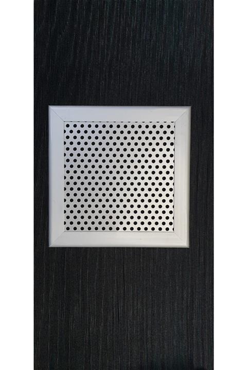 Alücan Paslanmaz Alüminyum Cam Menfezi - Yüzeysel Yapıştırmalı Menfez Kapağı 30x30 Cm