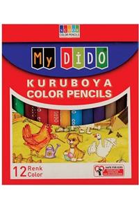 My Dido Mydıdo 12 Li Küçük Boy Kuru Boya Kalemi Myk01