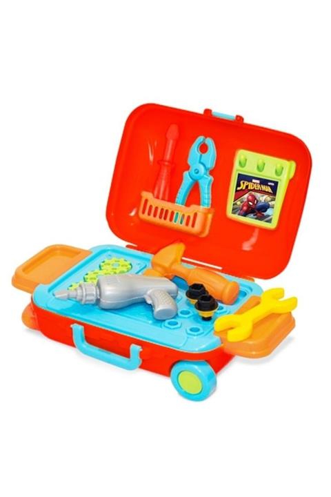 Burnis Toy Tekli Dede Spiderman Tamir Seti Bavulum 1