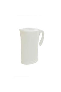 EW's Kitchenware 2 Lt Soft Beyaz Kapaklı Sürahi