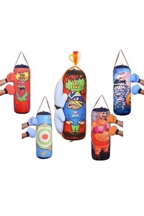 EREN Çocuk Boks Torbası Desenli