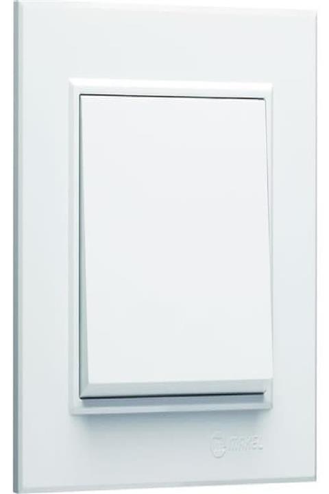 MAKEL Karea Anahtar Beyaz Modül+Kapak+Çerçeve