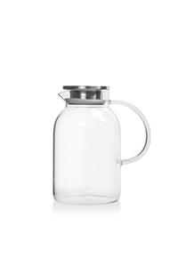 EWs Ew's Metal Kapaklı Topbul Cam Sürahi 1500 Ml