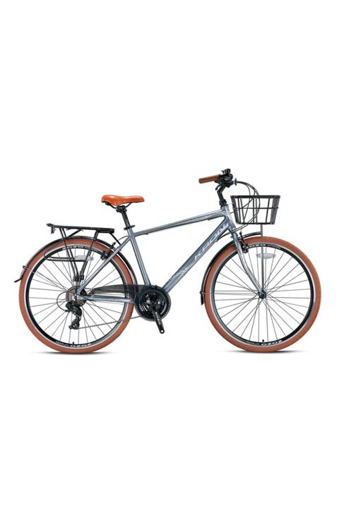 Kron Cx100 28j Şehir Bisikleti 20 Unisex 21v-fren-füme Kahve Açık Füme