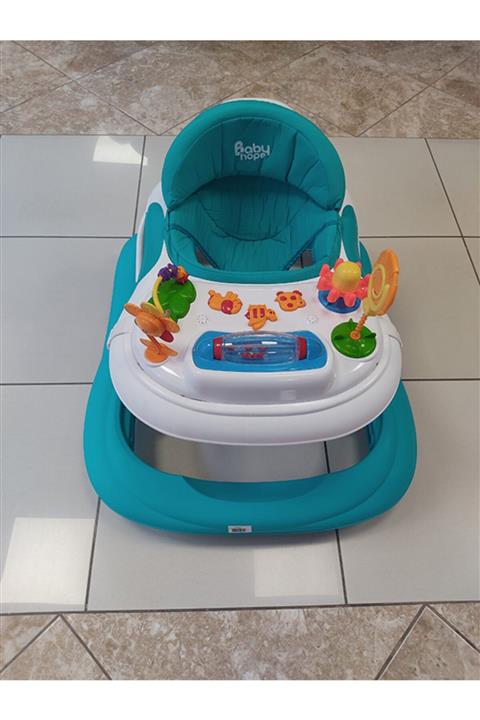 BabyHope 213a Turkuaz Yürüteç