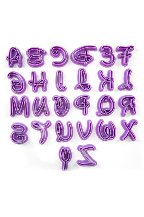 hedimo Alfabe Modeli Hamur Kesici