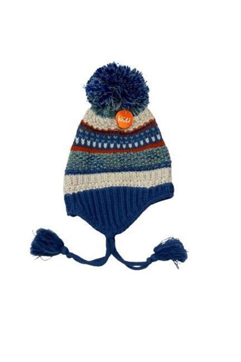 Kitti Bebe Kulaklı BereMavi