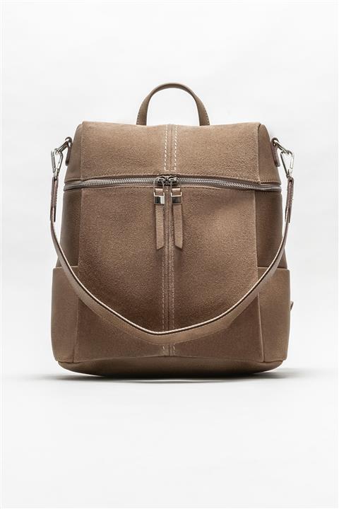 Elle Shoes Vizon Deri Kadın Sırt Çantası