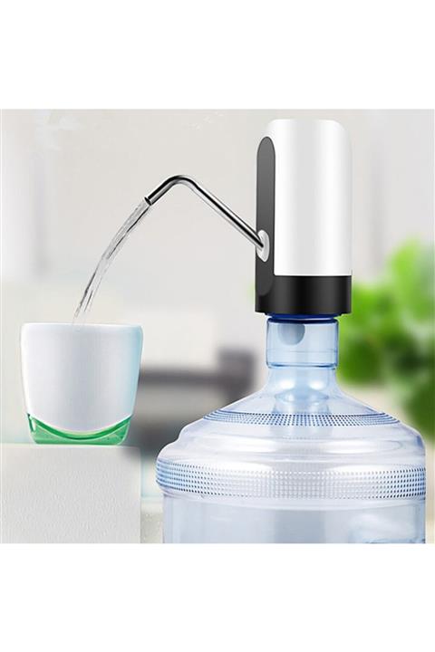 aksuticaret Usb Ile Şarj Edilebilir Otomatik Damacana Su Pompası