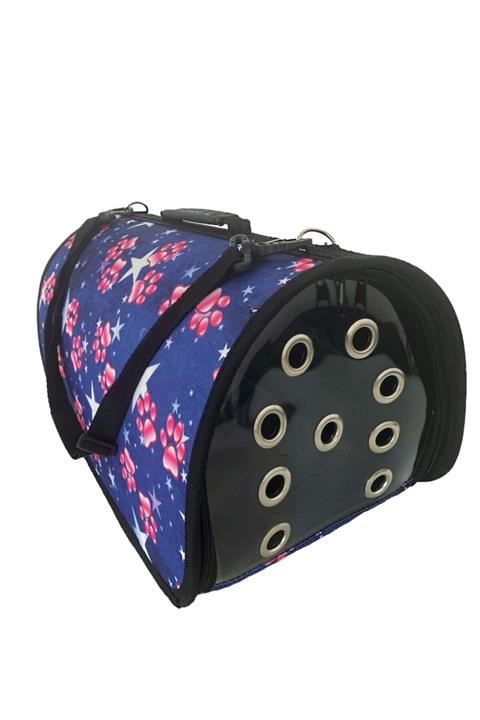 Maxisol Kedi Ve Köpek Taşıma Çantası Yıldız Desenli Katlanabilir