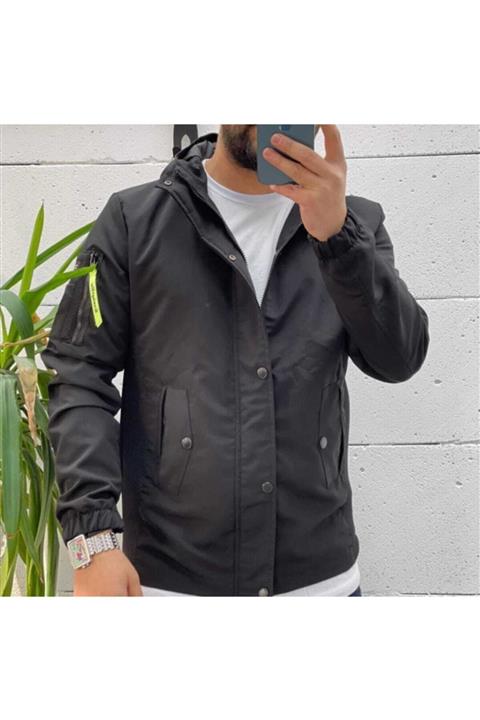 Growing Star Siyah Kaplama Yağmurluk