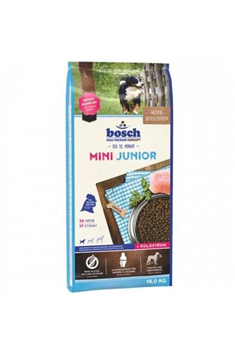 Bosch Mini Junior Kümes Hayvanlı Küçük Irk Yavru Köpek Maması 15 Kg