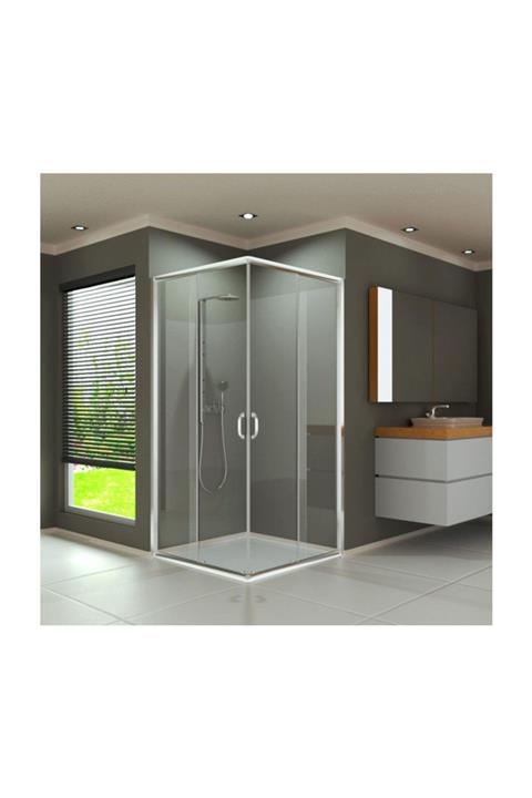 Duşakabincim 80x90 Cm Kare Ve Dikdörtgen Duşakabin Teknesiz