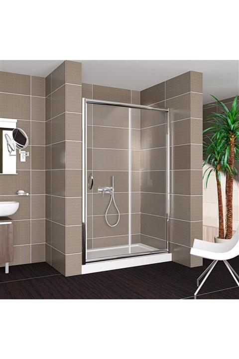 Duşakabincim 154 cm Duş Üstü Ve Set Üstü Sürgülü Duşakabin