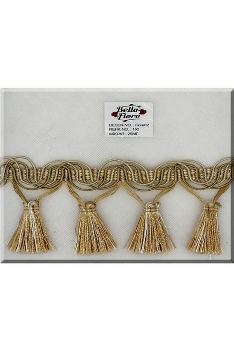 Dayı Perde Bella Fiore Püskül