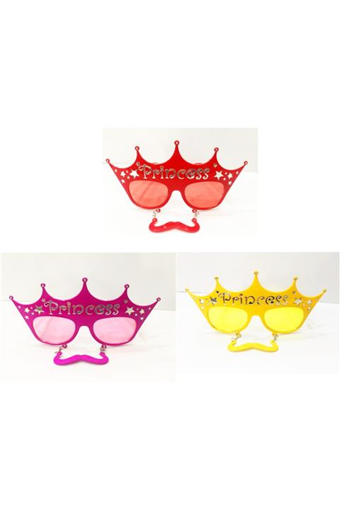 LAUREL DREAM Prenses Parti Gözlüğü 3 Renk 3 Adet