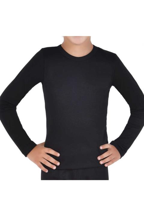 Tutku Çocuk Thermal Fanila Siyah