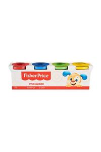 FISHER PRICE Oyun Hamuru 4x100 G