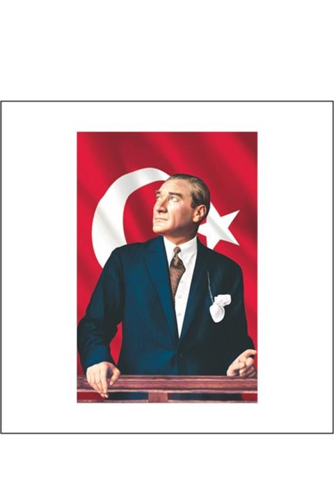 hazar bayrak Atatürk Posteri 150x225cm