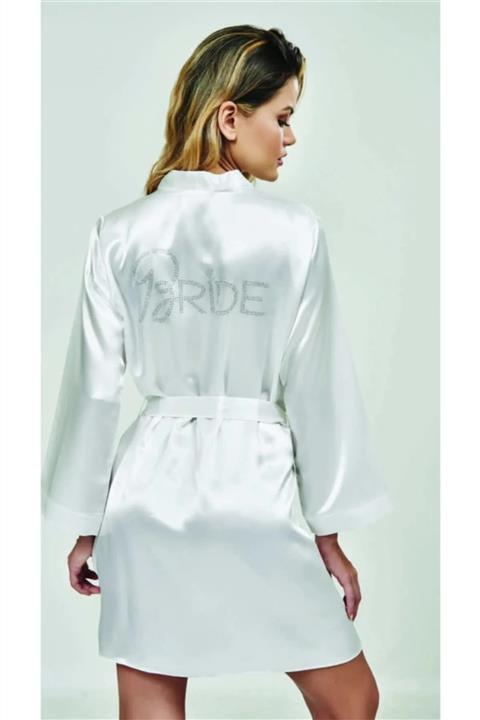 Luis Kadın Bride Ipek Saten Sabahlık