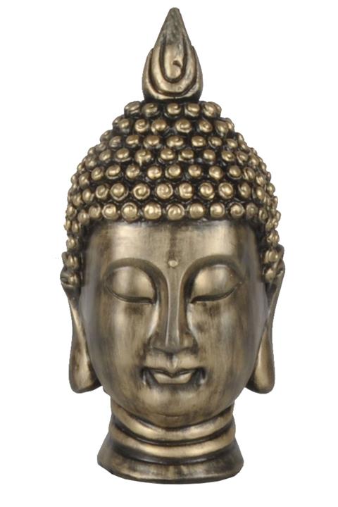 Qdec Modern Dizayn Büyük Buda Biblo Gold