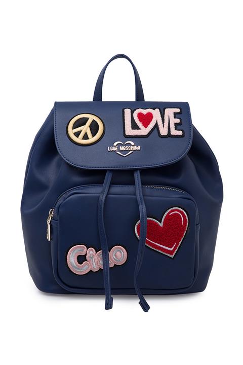 Love Moschino Kadın Lacivert Sırt Çantası S Jc4082Pp17Lj0750