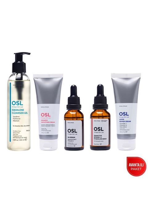 OSL Omega Skin Lab Osl Kuru-hassas Ciltlere Yönelik Bakım Paketi