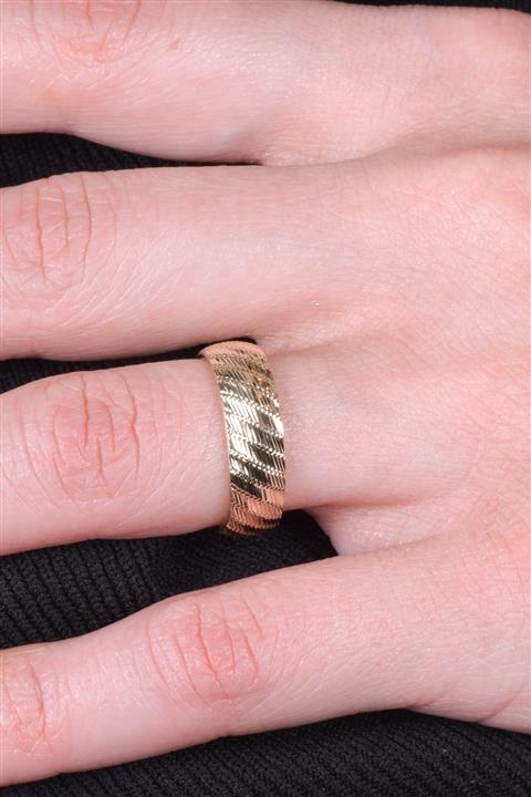 ALYANSVEALYANS 14 Ayar Unisex Alyans Yüzük